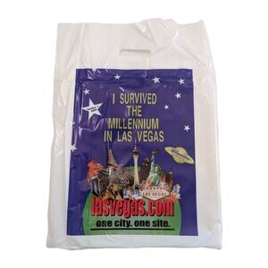 Vintage Y2K Las Vegas Millennium 2000 Shopping Bag Collectible